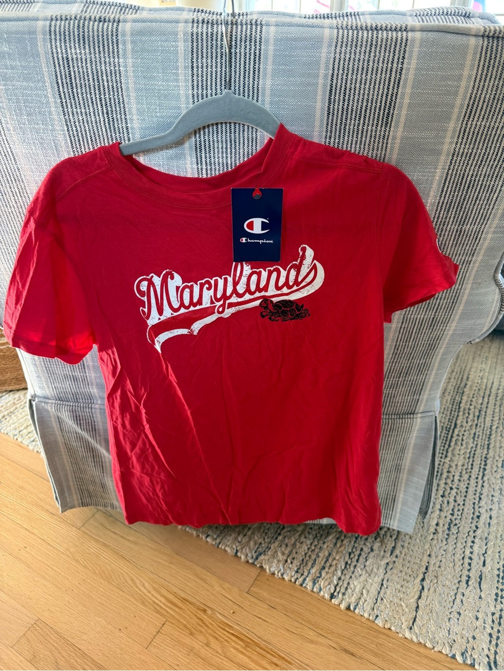 Champion University of Maryland Red Graphic Tee